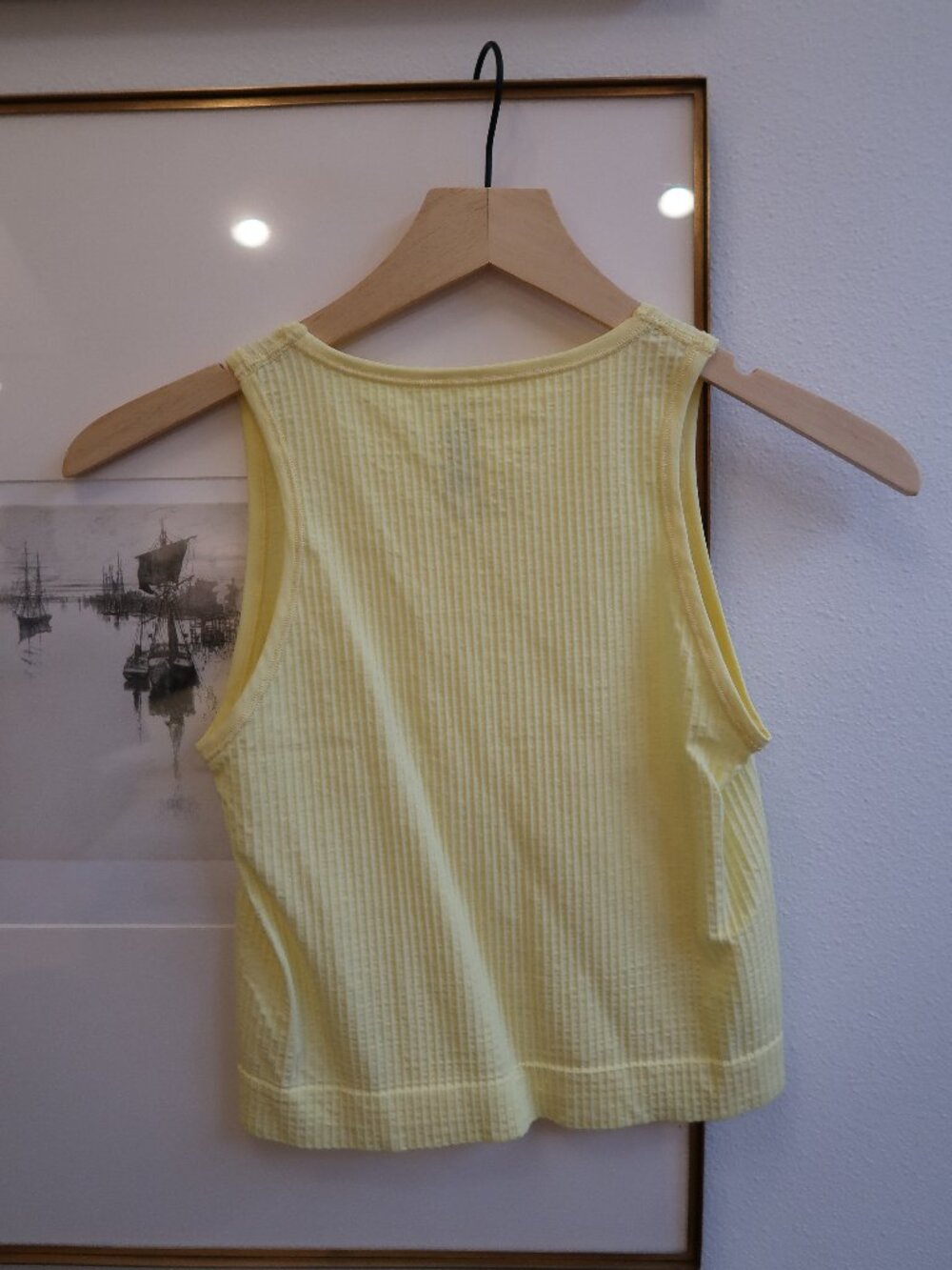 The Reegan Seamless Ribbed Cropped Tank Top - Picture 3 of 4